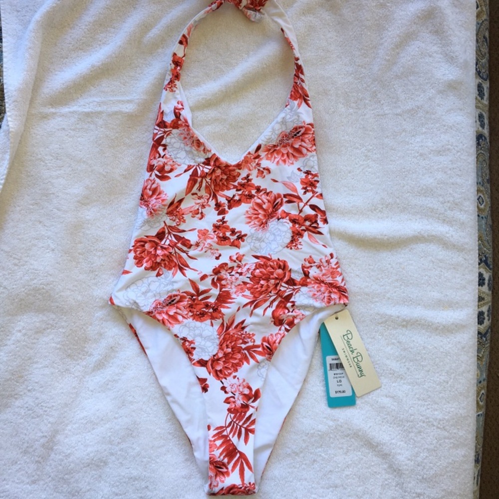 Beach Bunny Floral One Piece
